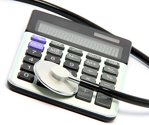 calculator stethoscope