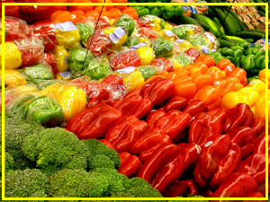 Fresh Colorful Vegetables