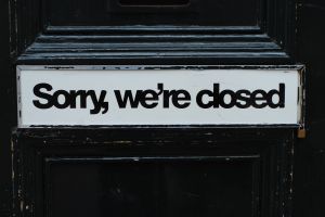 Sorry We're Closed