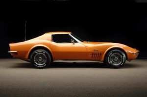 Ontario Orange 1972 Corvette